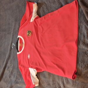 Umbro| Red Spanish Soccer Team Athletic T-shirt Polyester